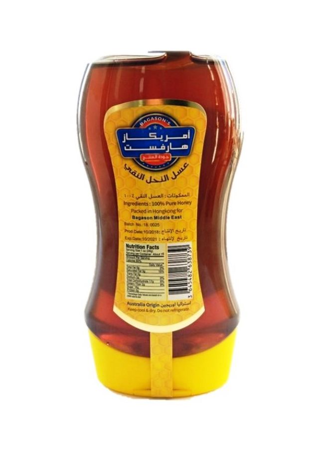 Pure And Natural Down Squeeze Honey Bottle 500grams