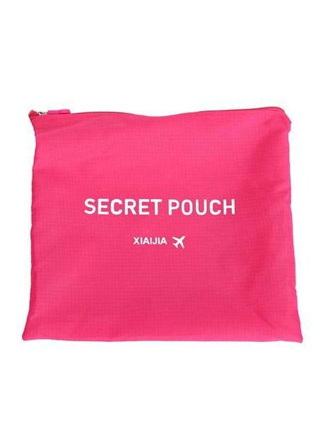 6-Piece Travel Pouch Set Pink - Image 3