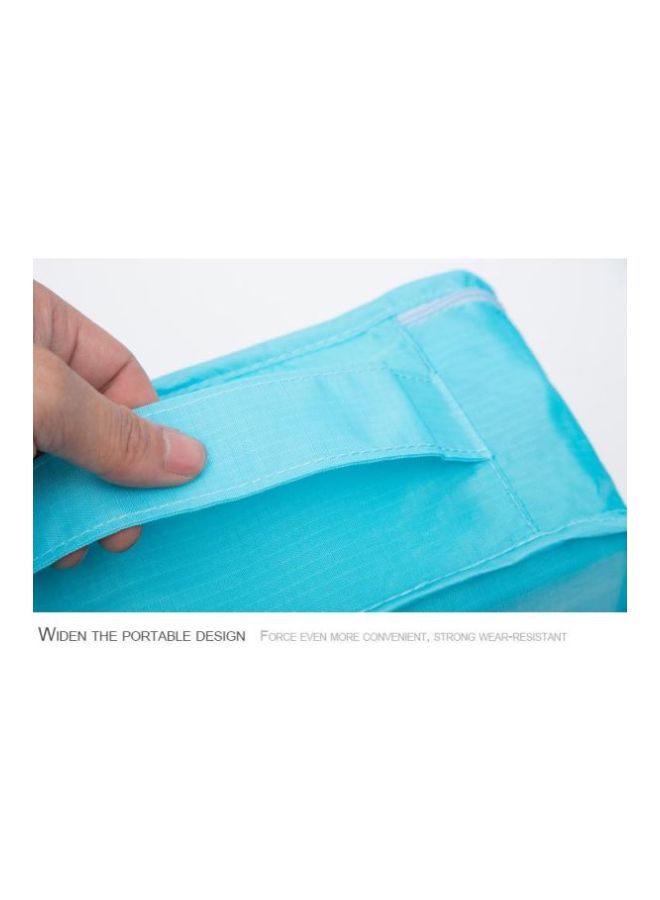 6-Piece Travel Pouch Set Sky Blue - Image 3