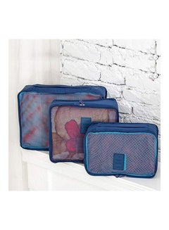 Generic 6-Piece Travel Pouch Set Blue  - Image 5