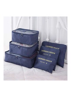 Generic 6-Piece Travel Pouch Set Blue  - Image 2