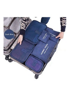 Generic 6-Piece Travel Pouch Set Blue  - Image 3