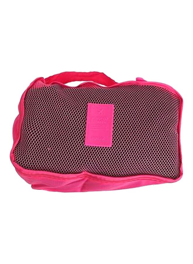 6-Piece Travel Bag Set Pink - Image 2