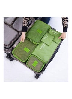 SECRET POUCH 6-Piece Travel Pouch Set Green  - Image 2