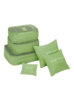 SECRET POUCH 6-Piece Travel Pouch Set Green  - Image 1