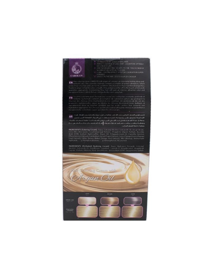 Carolyn - Hair Colouring Cream With Argan Oil 13 Dark Brown 50ml - Image 1