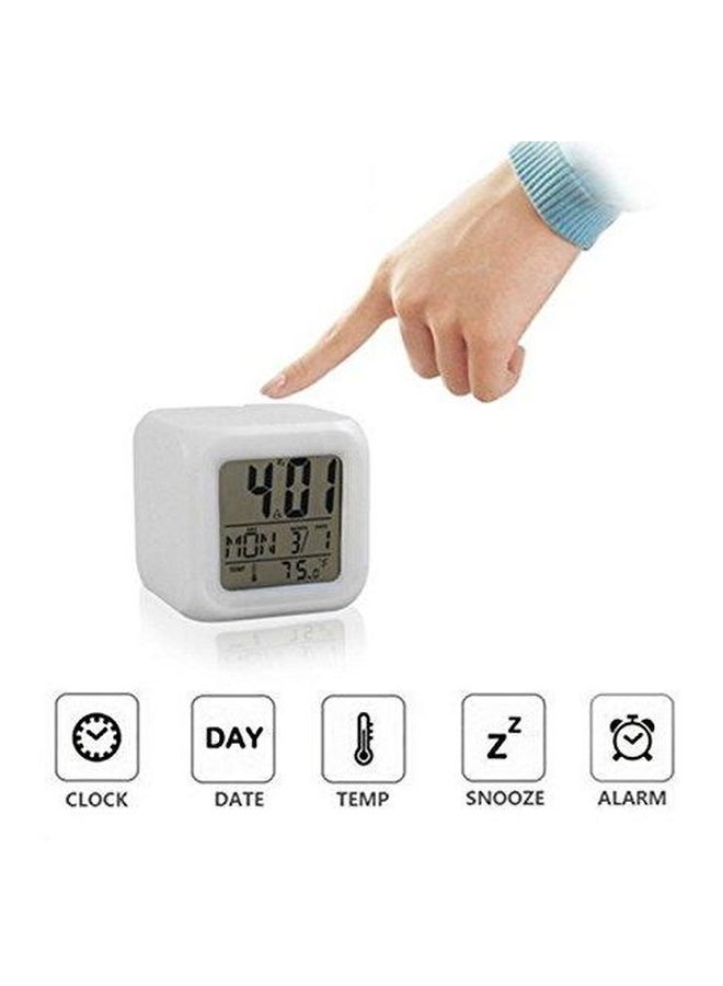 Bluelans Colour Changing Digital Alarm Clock - Image 3