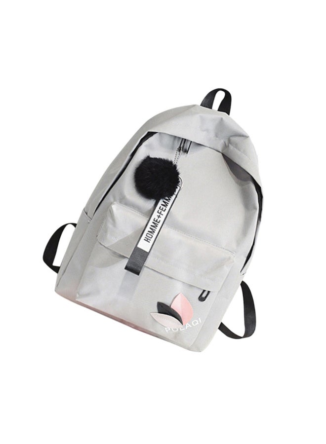 Cool Baby Polyester Backpack Grey/Pink/Black  - Image 2