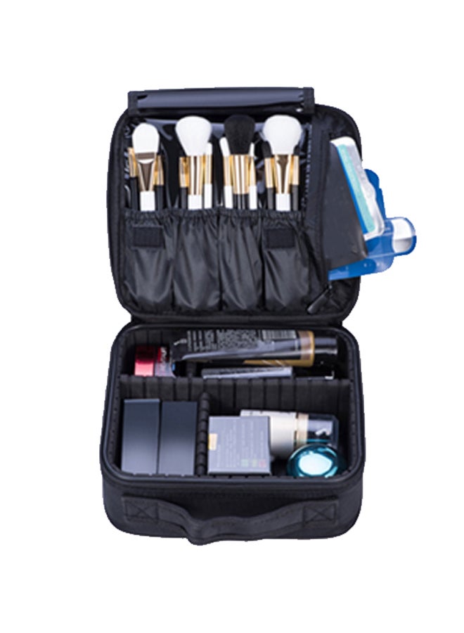 حقيبة مستحضرات تجميل احترافية للسفر أسود - Image 1