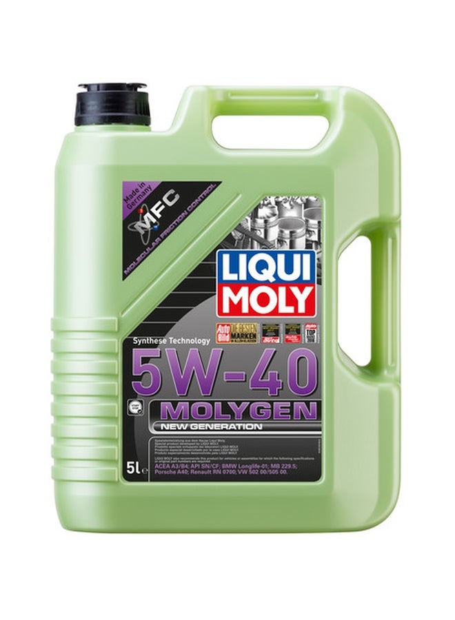 LIQUI MOLY Molygen New Generation 5W40 Engine Oil 