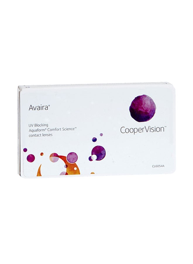Cooper Vision Pack Of 6 Avaira Vitality Monthly Disposable Contact Lenses  - Image 1