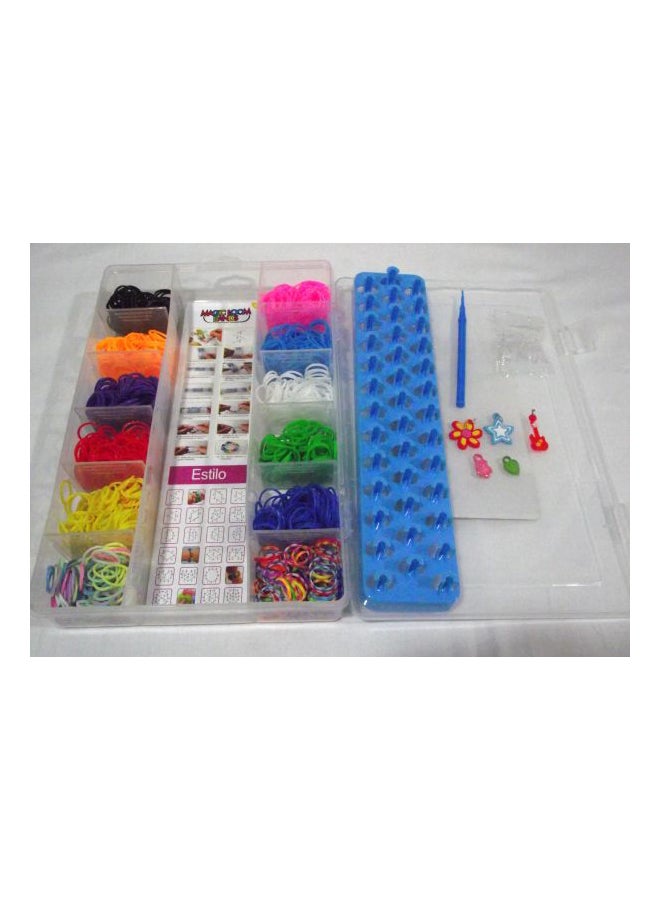 Generic - Loom Band Making Kit - 2200 Pcs Rubber Loom With Charms - Image 1