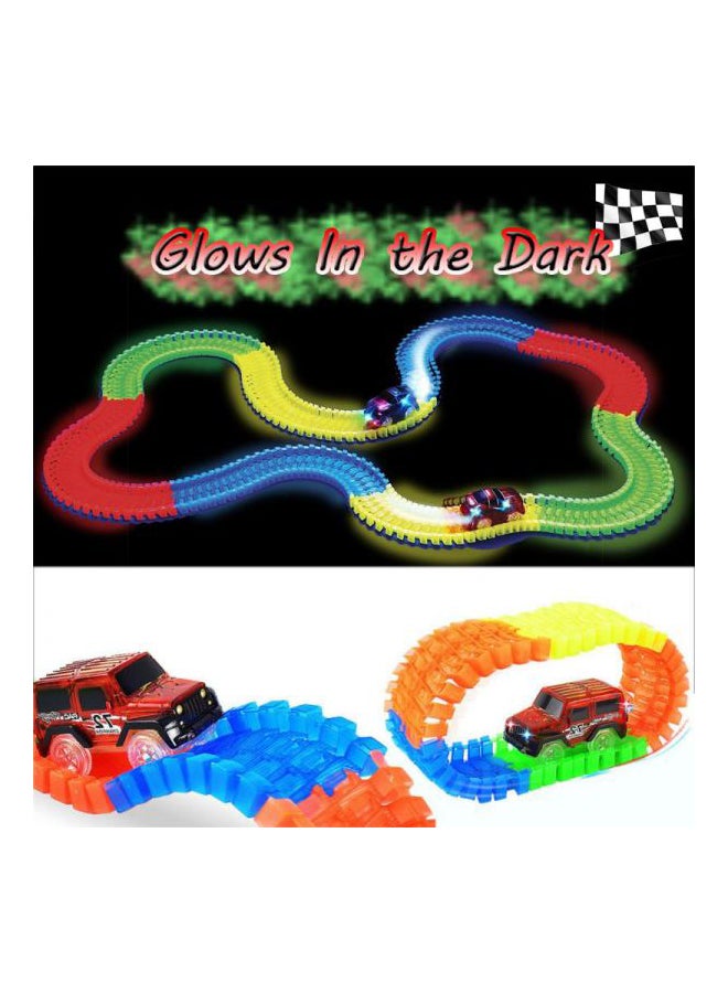 ماجيك تراكس مجموعة مسار سباق تضيء في الظلام من 220 قطعة - Image 3