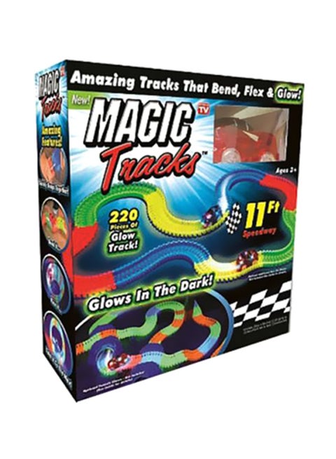 Magic Track 7203 The Racetrack That Can Bend Flex Glow