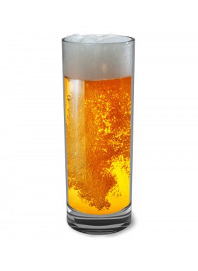 كوب زجاجي طويل من البولي كربونات شفاف - Image 3