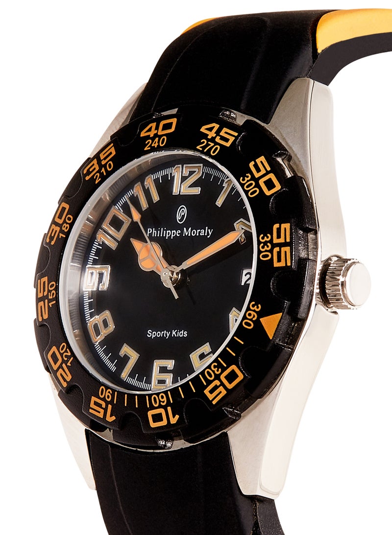 Philippe Moraly of Switzerland Water Resistant Rubber Analog Wrist Watch RK1111WBA - Image 2