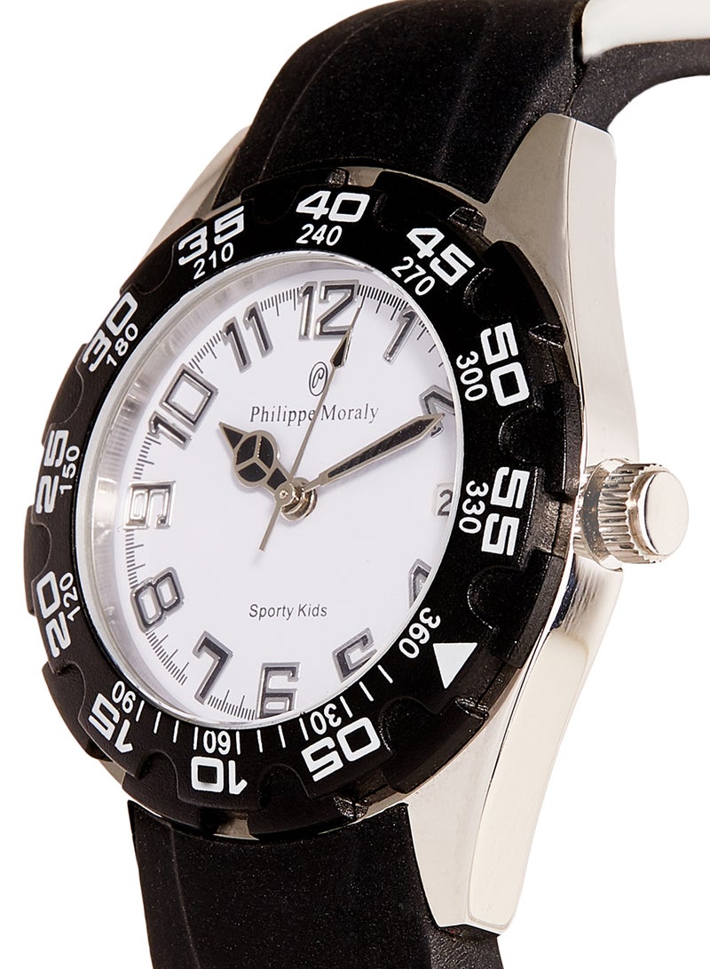 Philippe Moraly of Switzerland Water Resistant Rubber Analog Wrist Watch RK1111WWW - Image 2