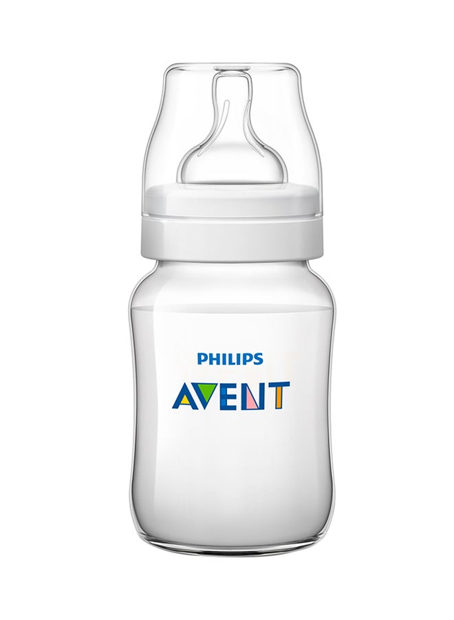 PHILIPS AVENT - Classic Plus Feeding Bottle, Clear - 260ml - Image 1