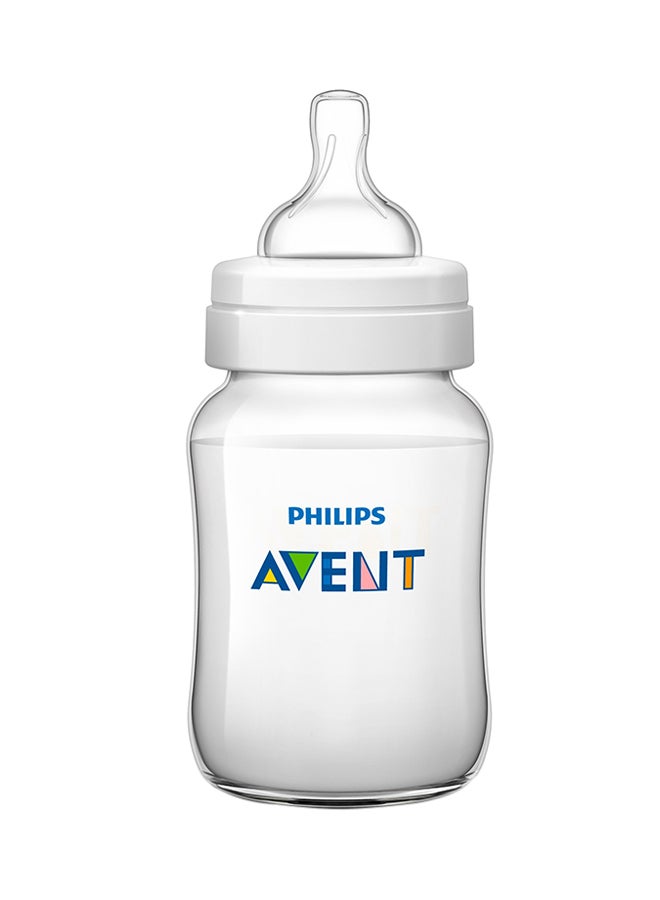 PHILIPS AVENT - Classic Plus Feeding Bottle, Clear - 260ml - Image 1