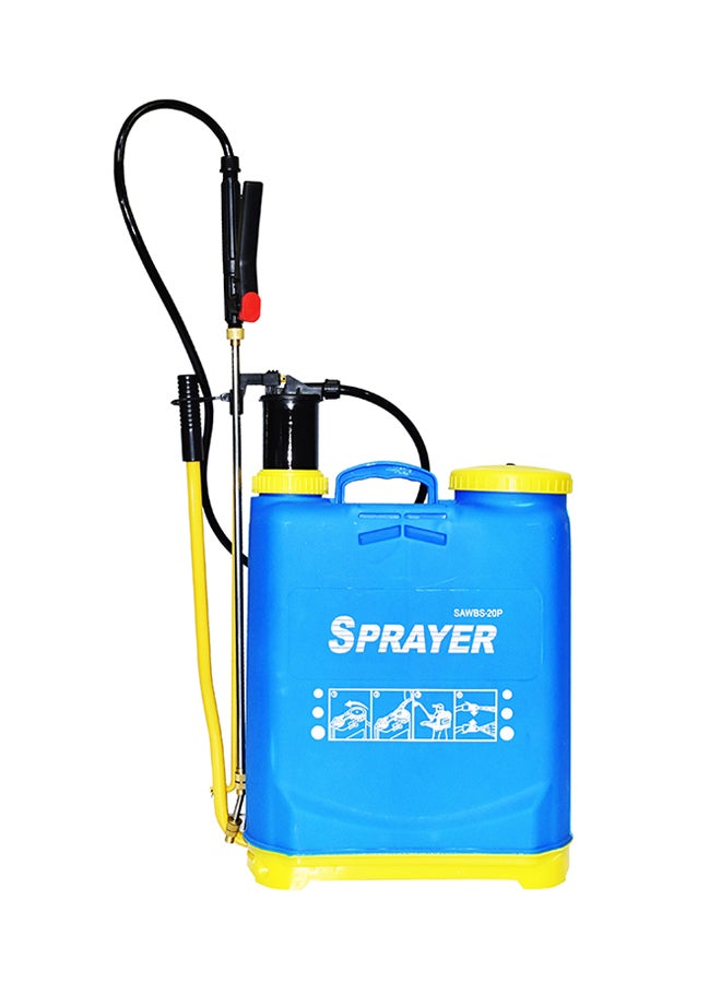 Sprayer For Pesticides/Fertilizer And Water Multicolour 20Liters