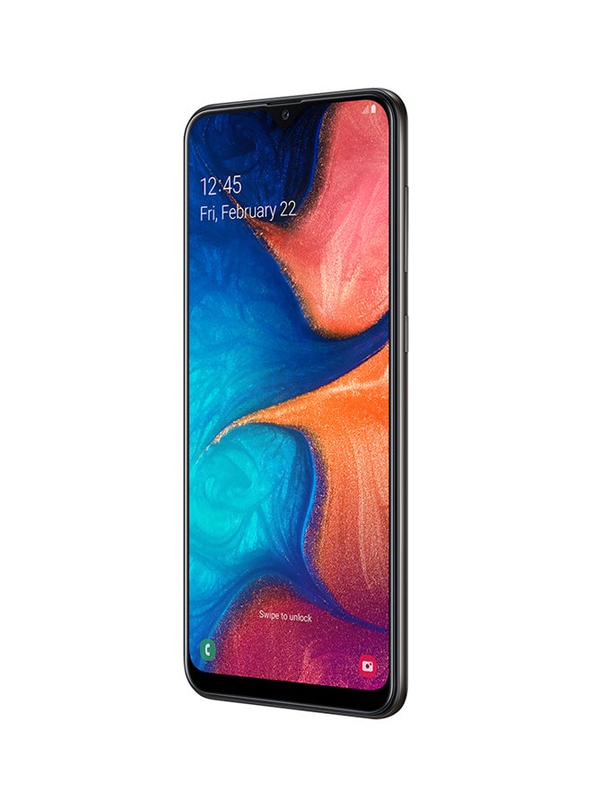 Samsung - Galaxy A20 Dual SIM Black 3GB RAM 32GB 4G LTE - Image 1