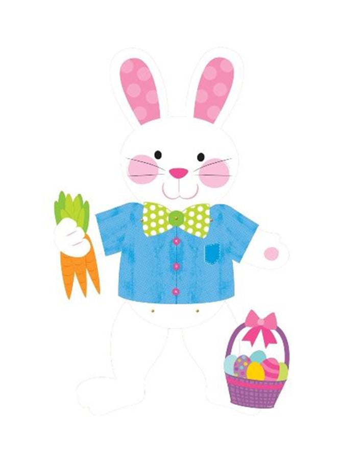 Amscan Rabbit Jointed Cutout 35 Inches
