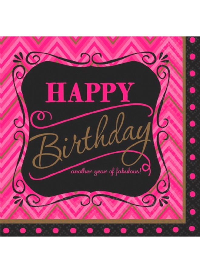 Amscan Fabulous Birthday Bash Plastic Table Cover Party Tableware Party Supplies