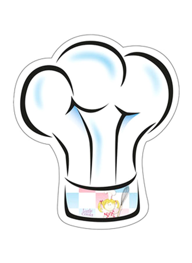 Amscan 8-Piece Chefs Hat Plate Set Kids Birthday Party Tableware, Party Supplies