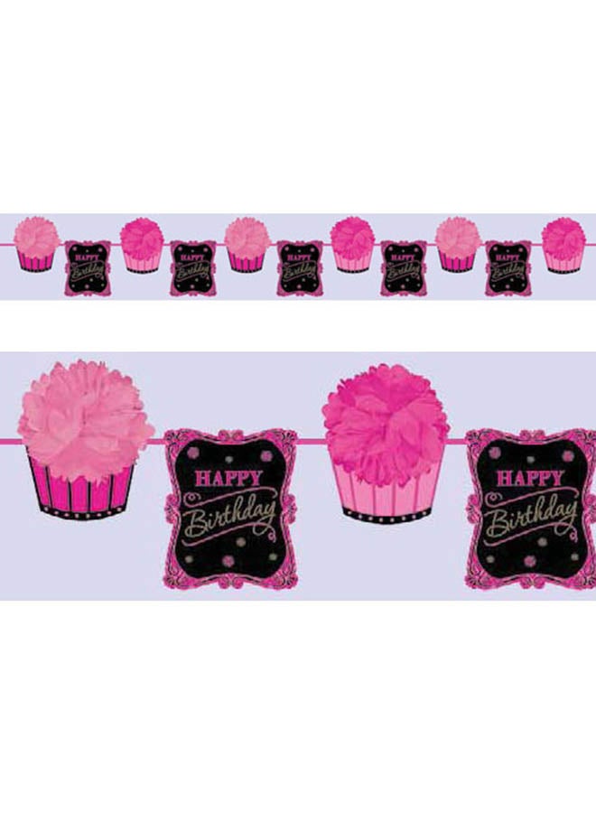 Amscan Decorative Fluffy Garland Decorations Party Supplies