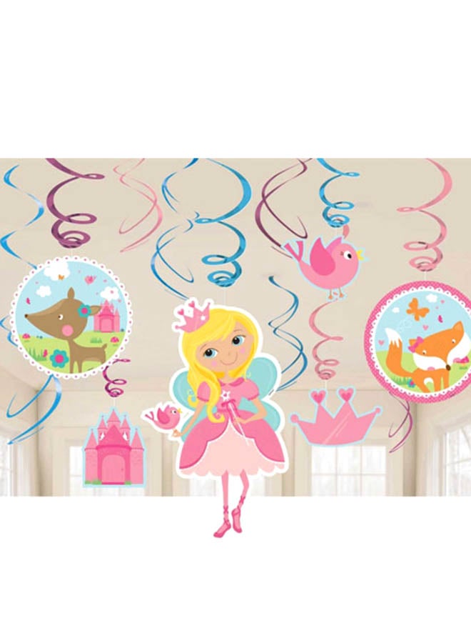 Woodland Princess Honeycomb Balls 3-Piece EID Decorations Party Supplies
