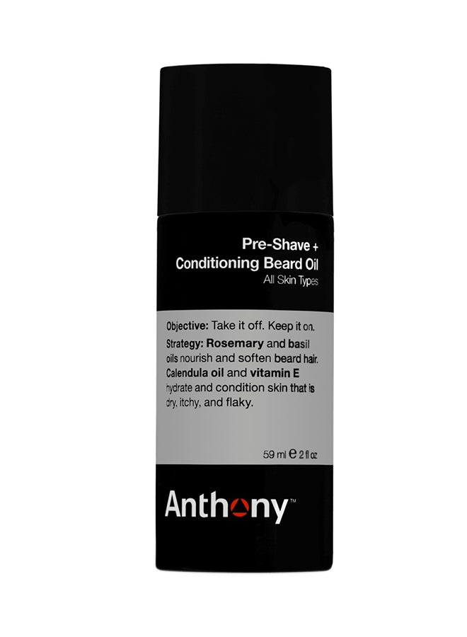 Anthony Pre-Shave + Conditioning Beard Oil 59ml