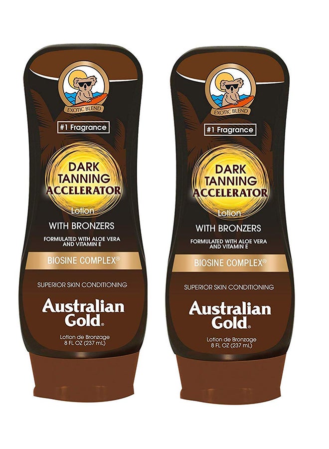 Australian Gold - Dark Tanning Accelerator Lotion With Bronzers 237ml - Image 1
