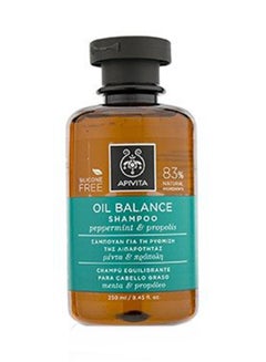 Apivita Oil Balance Shampoo With Peppermint And Propolis 250ml 