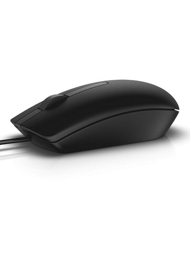 Generic Dell USB Mouse For Piece & Laptop - Ms116 Black  - Image 1