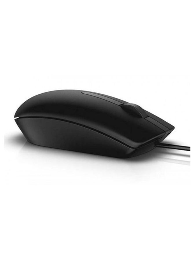 Generic Dell USB Mouse For Piece & Laptop - Ms116 Black  - Image 2