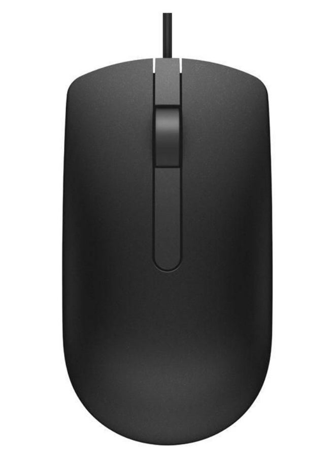 Generic Dell USB Mouse For Piece & Laptop - Ms116 Black  - Image 3