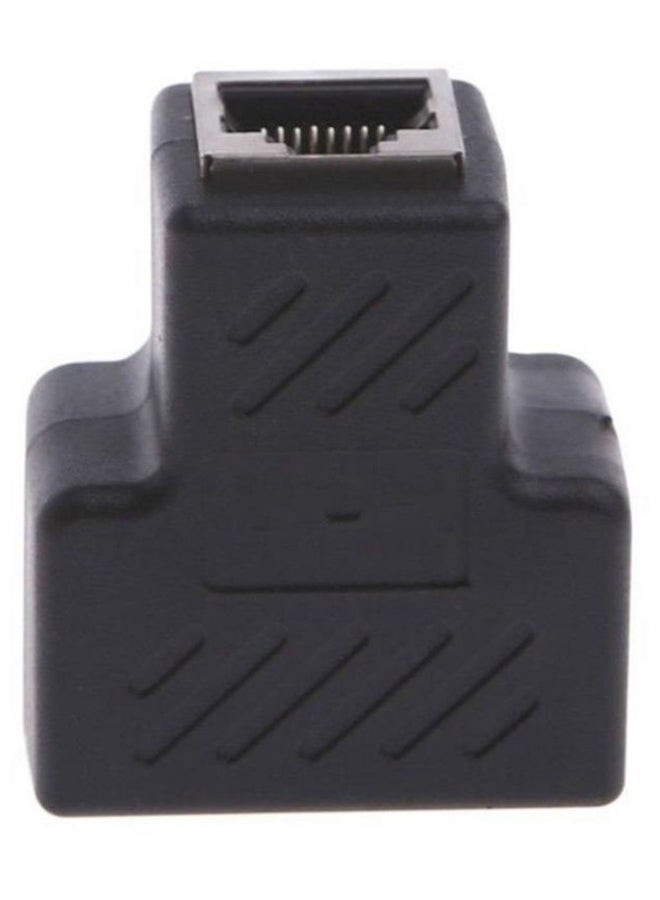 ماركة غير محددة قابس التمديد والمحول والموصل RJ45 المقسم لكابل إيثرنت لشبكة LAN ‏CAT5 وCAT6  - Image 3