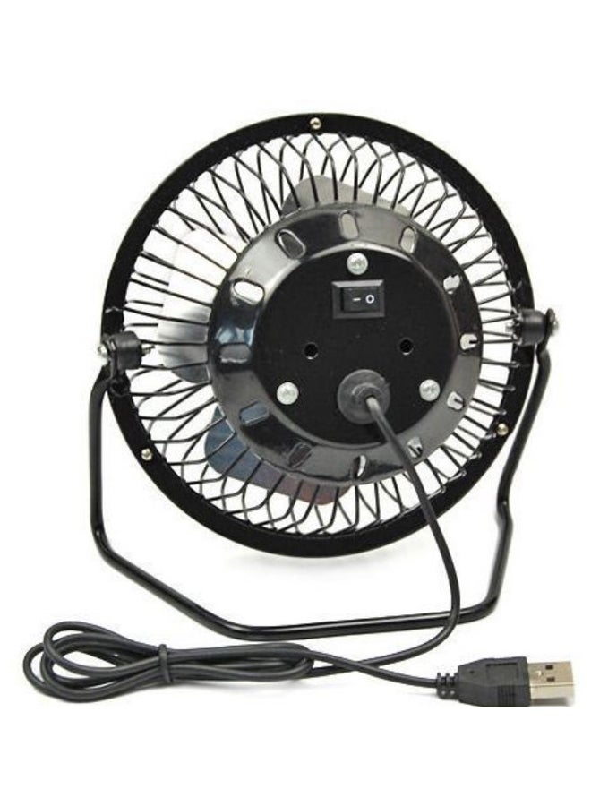 Generic Mini USB Cooling Desk Fan Black 7 Inch  - Image 4