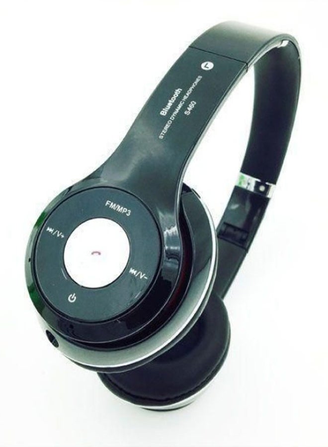 Generic - S460 Wireless Stereo Headphone Headset Earphone For Smart Phone (Black) - Image 1
