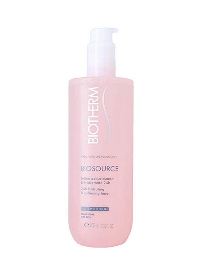 BIOTHERM - BioSource 24H Hydrating Softening Toner 400ml - Image 1