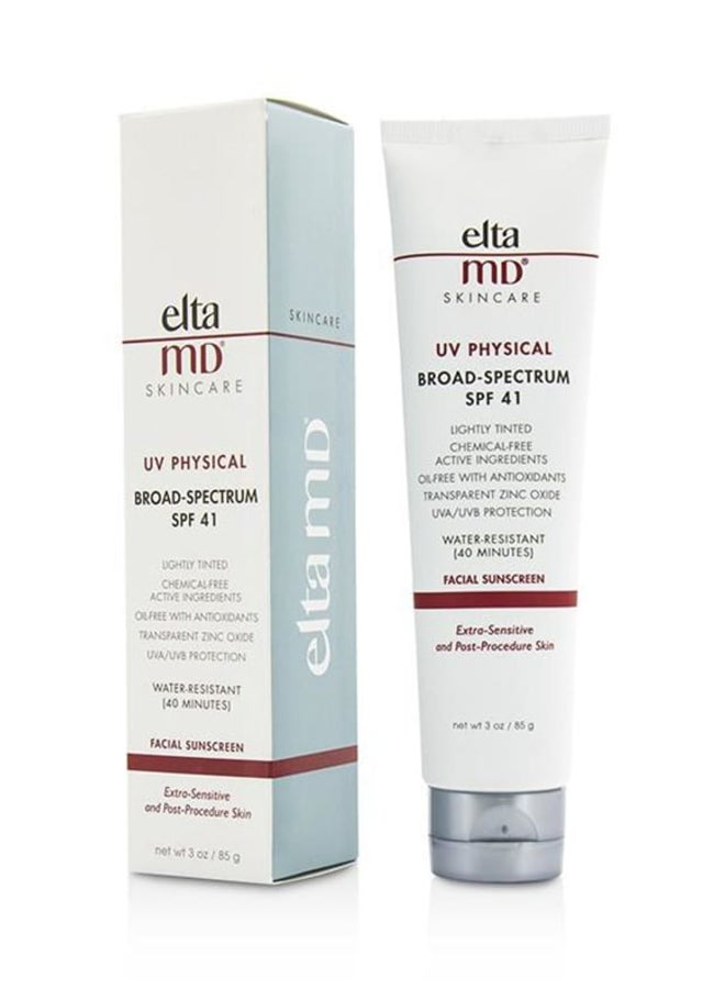 EltaMD UV Physical Water-Resistant Facial Sunscreen SPF 41 85grams - Image 1