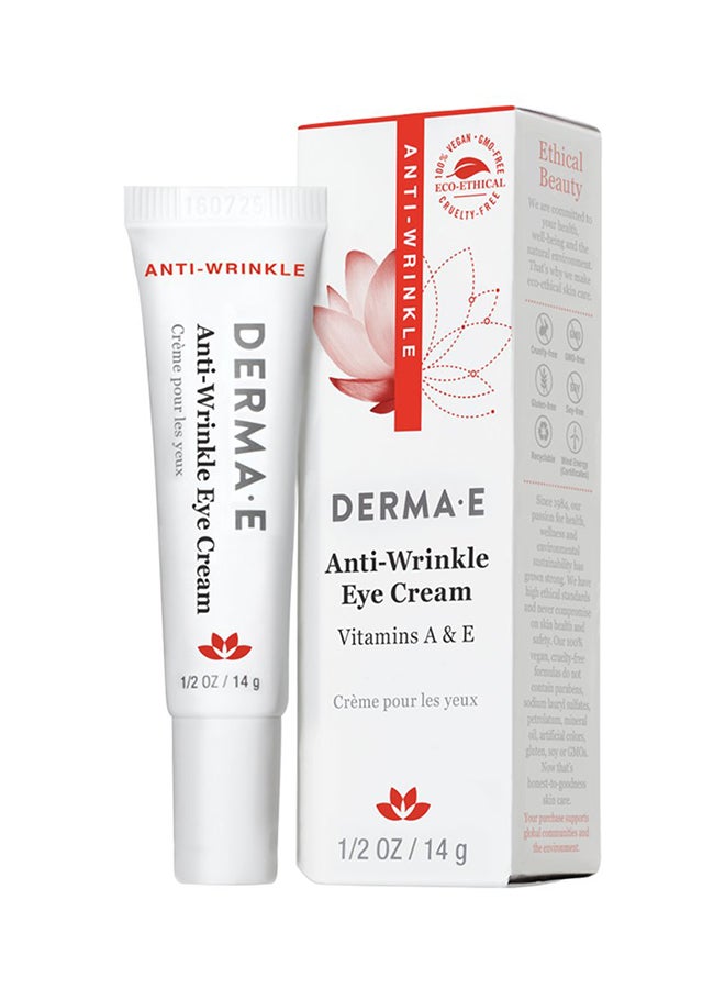 derma-e Anti-Wrinkle Eye Cream 14grams