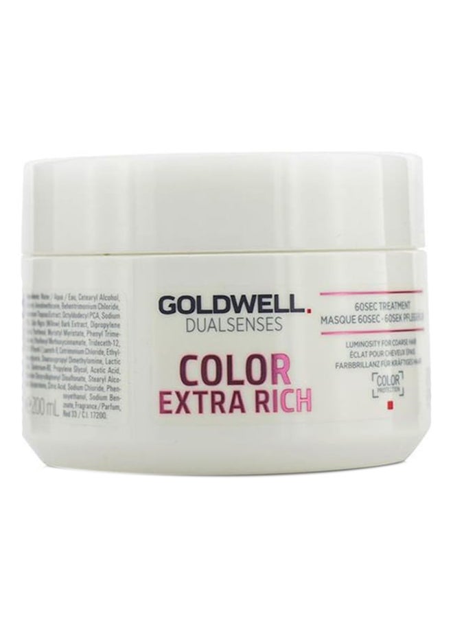 Goldwell Dual Senses Color Extra Rich 60Sec Treatment 200ml - Image 1