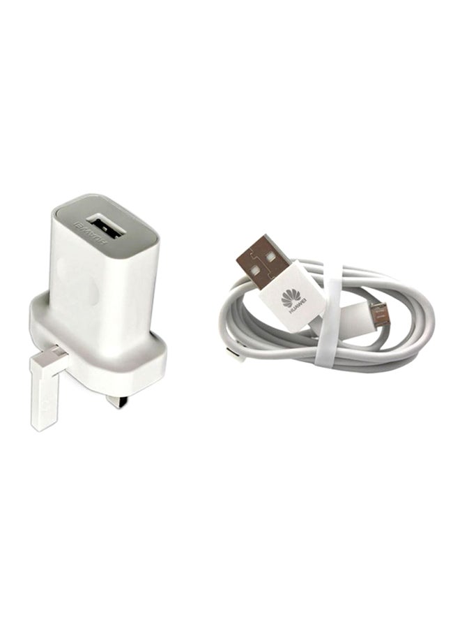 Awei Home Charger 2 USB Output With Micro Cable