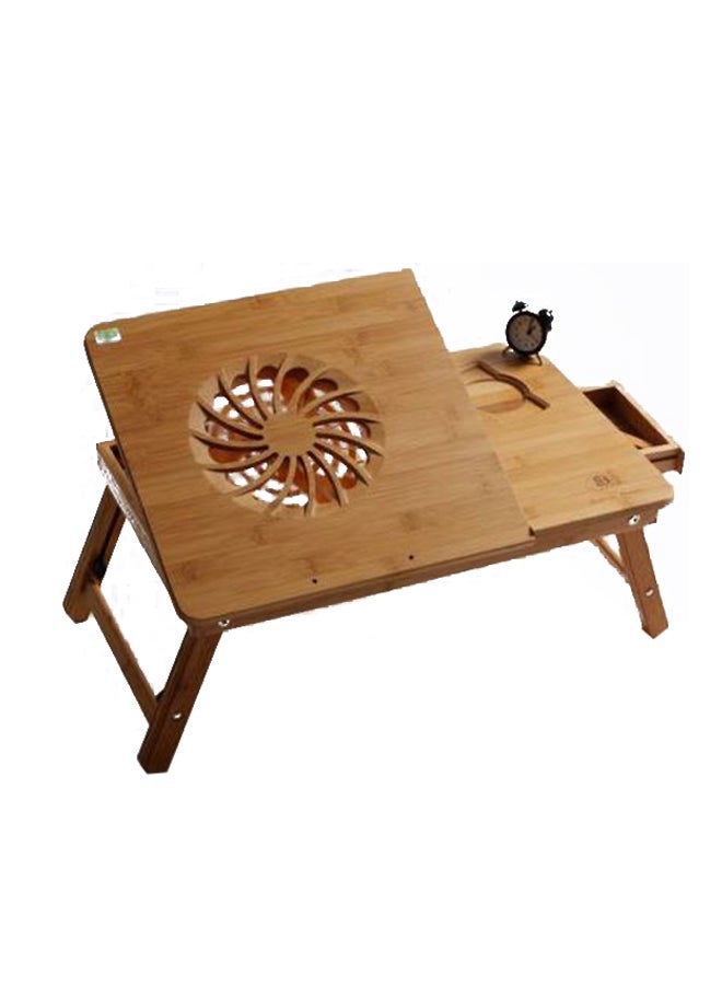 Portable Laptop Table With Cooling Fan Brown - v1554728619/N12411359A_1