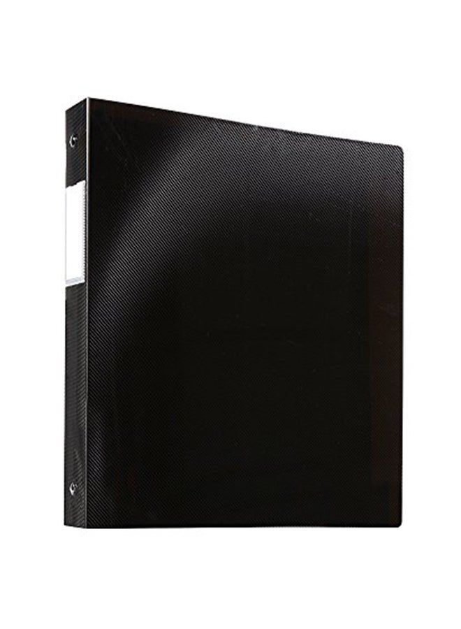 Filexec Pack of 6 Ring Binder 1.5 Inch D Ring, Translucent 
