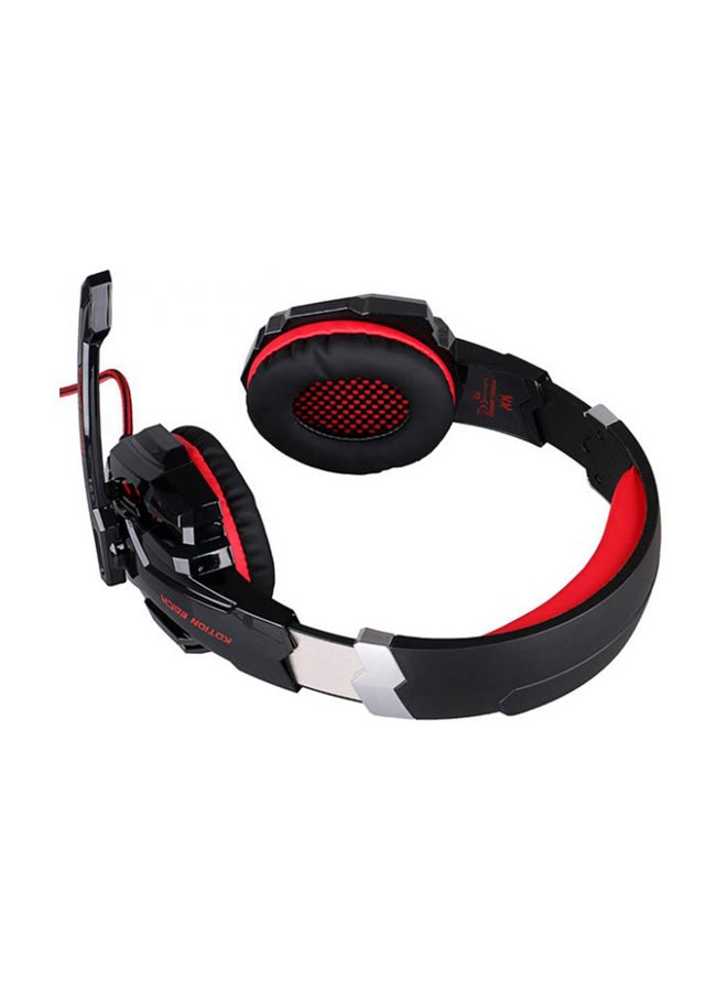 سماعات ألعاب سلكية فوق الأذن G9000 مع ميكروفون لجهاز PS4/PS5/XOne/XSeries/NSwitch/PC - Image 1
