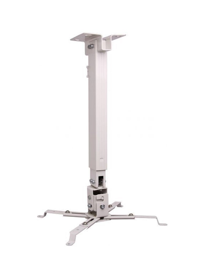 Ceiling Projector Mount White 