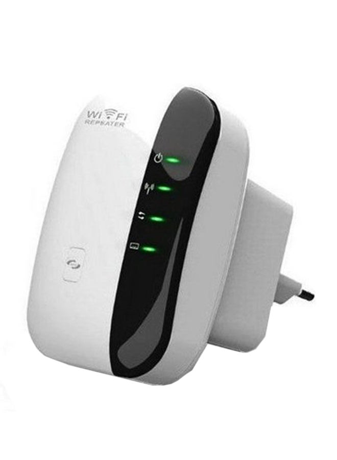 Generic - Wireless Wi-Fi Repeater For Router reless Mbps White/Black - Image 1