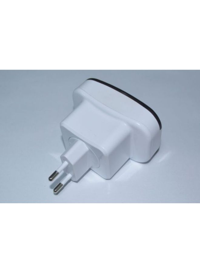 Generic - Wireless-N Range Extender Wi-Fi Repeater reless Mbps White/Black - Image 1